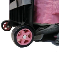 Aoking GVL 4091 Backpack W/Wheels 18"-Pink -Travel Storage Store 7cc935 5be0f94e02064d94a23ec6493120e7eemv2