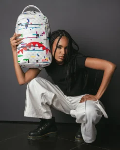 Sprayground Sharks In Paris Glitch Rider DLXV Backpack -Travel Storage Store 7cc935 7341ba215c87438ba799ff7d506b77admv2