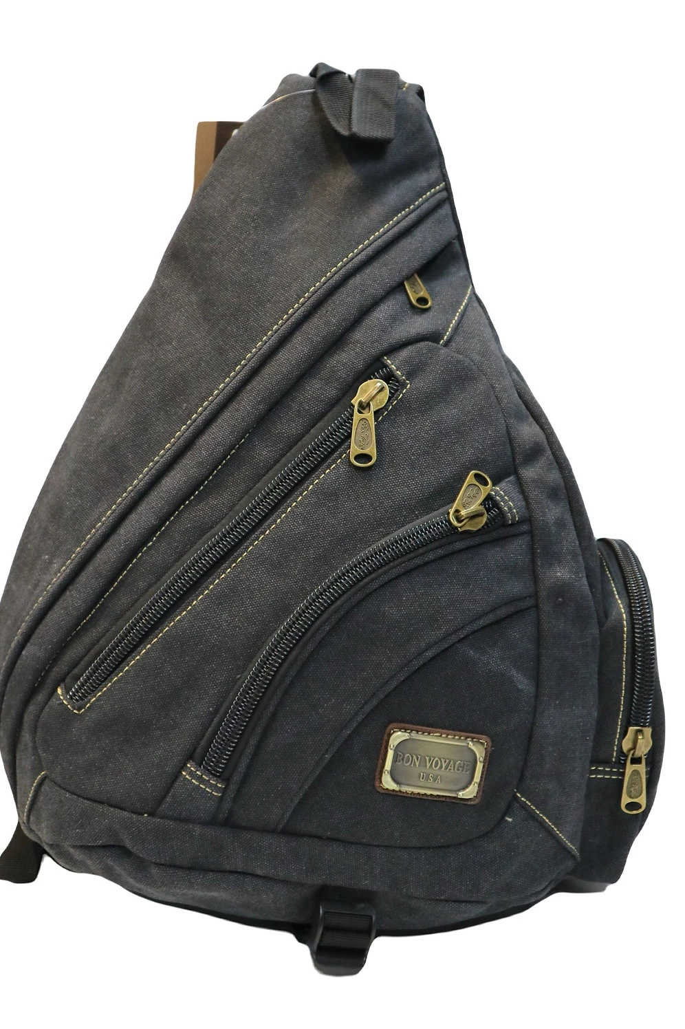 Bon Voyage 113A Canvas Sling Bag 8 Bon Voyage 113A Canvas Sling Bag - Image 8