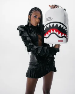 Sprayground Shark Central 2.0 White DLXV Backpack -Travel Storage Store 7cc935 88c961037e6d4ccaa317cb7bb8b4e155mv2
