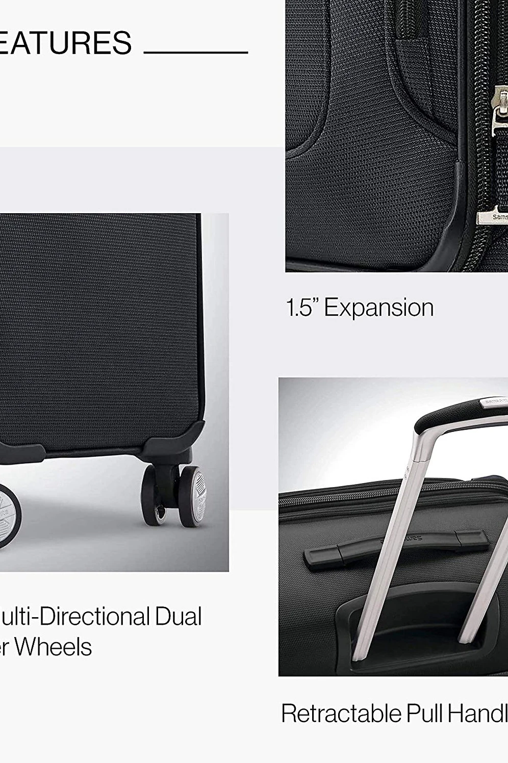 Samsonite Solyte DLX Carry On Expandable Spinner 12 Samsonite Solyte DLX Carry On Expandable Spinner - Image 12