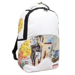 Sprayground Jean Michael Basquiat White Shark DLX Backpack -Travel Storage Store 7cc935 a50f49ecb3bf46e69f628d92717a94e3mv2