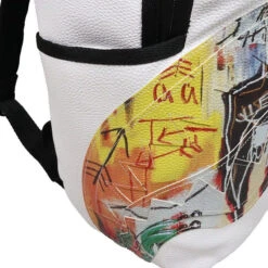 Sprayground Jean Michael Basquiat White Shark DLX Backpack -Travel Storage Store 7cc935 add698ee265d4504b65cb422b6379742mv2 1
